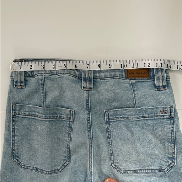 American Eagle Outfitters Light Blue Denim Jeans - Picture 9 of 13